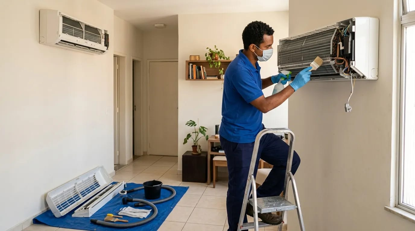 Tomada 220V para Ar-Condicionado